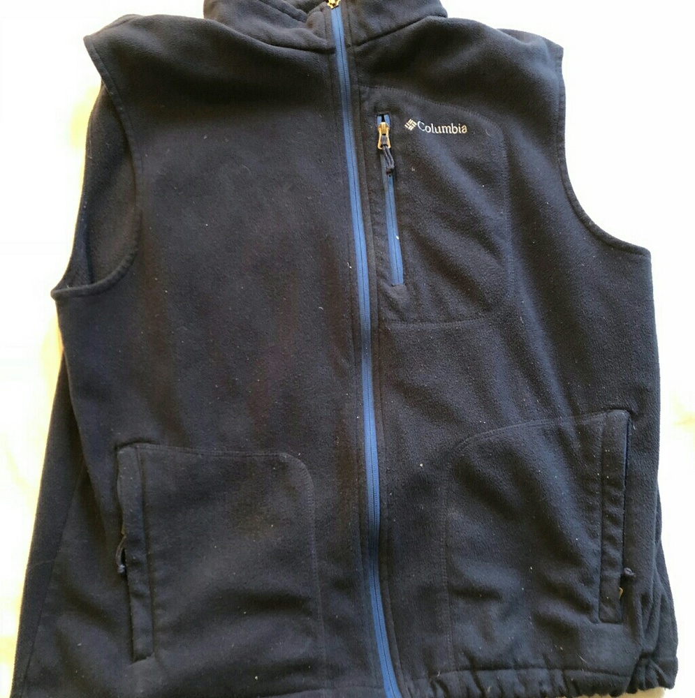 Blue columbia sweater